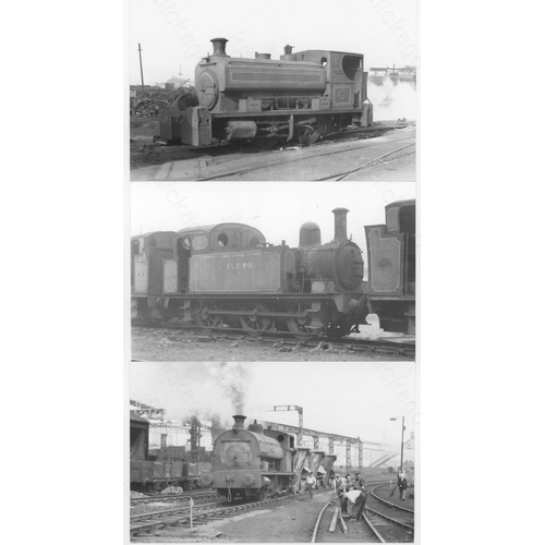 445 - Railway. Industrial - Iron & Steel Works. An assortment of approx. 200+, mainly black and white post... 