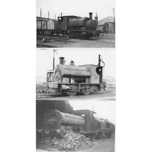 445 - Railway. Industrial - Iron & Steel Works. An assortment of approx. 200+, mainly black and white post... 