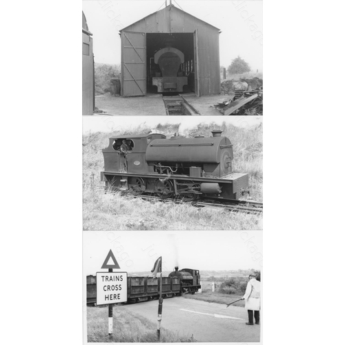 446 - Railway. Industrial - end of collection. An assortment of approx. 300+, mainly black and white postc... 