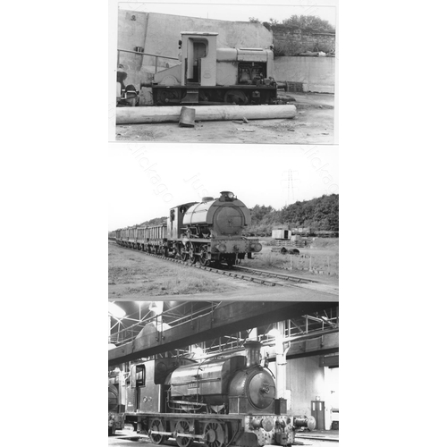 446 - Railway. Industrial - end of collection. An assortment of approx. 300+, mainly black and white postc... 