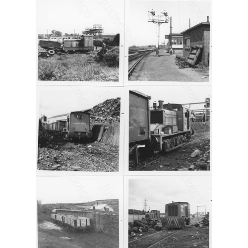 446 - Railway. Industrial - end of collection. An assortment of approx. 300+, mainly black and white postc... 