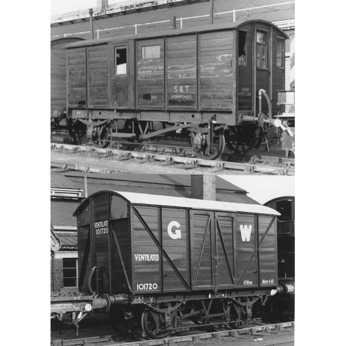 446 - Railway. Industrial - end of collection. An assortment of approx. 300+, mainly black and white postc... 