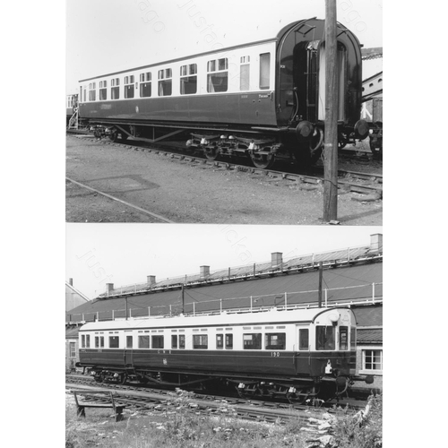 446 - Railway. Industrial - end of collection. An assortment of approx. 300+, mainly black and white postc... 