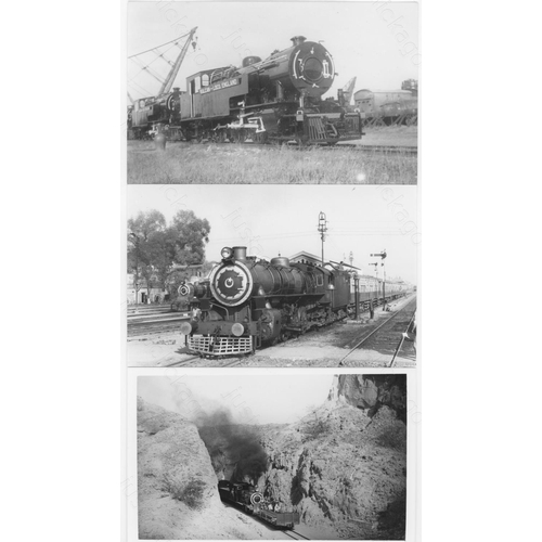 457 - Railway. Overseas Traction - India and Pakistan . A collection of approx. 150+, mainly black and whi... 