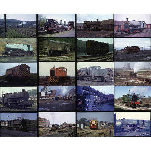 459 - Railway. Industrial. A collection of approx. 70 x 35mm, colour slides, on mixed film stock (some are... 