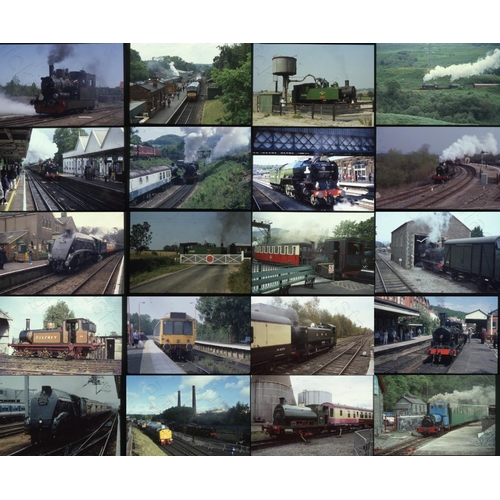 461 - Railway. Heritage Railways. A collection of approx. 250+ x 35mm, colour slides, mainly on Agfa film ... 