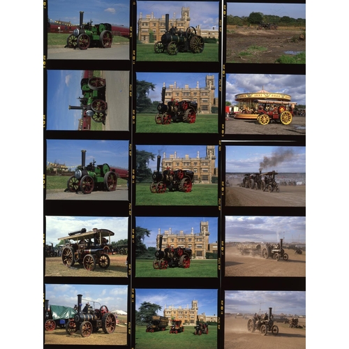 469 - Traction Engines. A fine selection of approx. 480, unmounted colour positives (Fuji film), medium fo... 