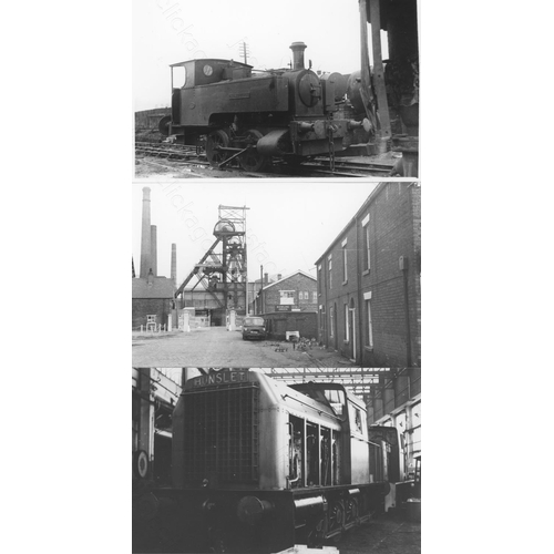 471 - Railway, Industrial. A good sized assortment of approx. 350, black and white, postcard size prints, ... 