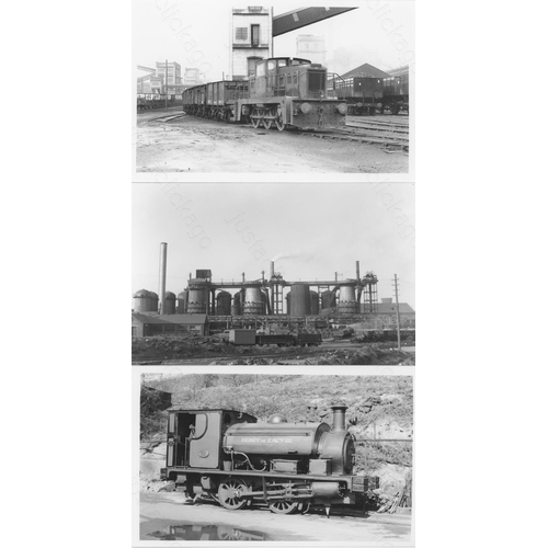 471 - Railway, Industrial. A good sized assortment of approx. 350, black and white, postcard size prints, ... 