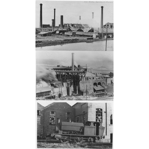 471 - Railway, Industrial. A good sized assortment of approx. 350, black and white, postcard size prints, ... 