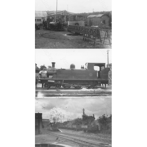 474 - Railway. Irish and Welsh Narrow Gauge. A good assortment of approx. 300, black and white, postcard s... 