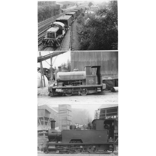 475 - Railway. Industrial. A large collection of approx. 400, mostly black and white, with some lesser qua... 