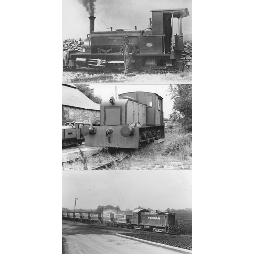 475 - Railway. Industrial. A large collection of approx. 400, mostly black and white, with some lesser qua... 