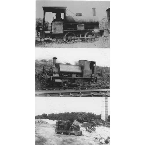 477 - Railway. Industrial. A good collection of approx. 285, mostly black and white, postcard size prints ... 