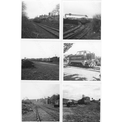 478 - Railway. Industrial. A good collection of approx. 450, mostly black and white, 3.25