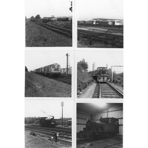 478 - Railway. Industrial. A good collection of approx. 450, mostly black and white, 3.25