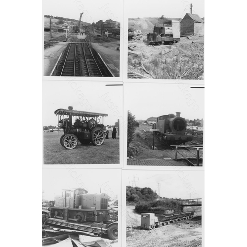 478 - Railway. Industrial. A good collection of approx. 450, mostly black and white, 3.25