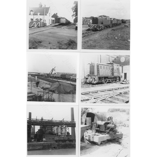 479 - Railway. Industrial. A good collection of approx. 485, mostly black and white, 3.25