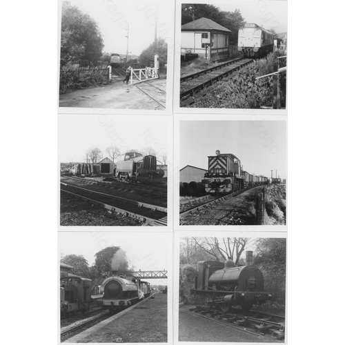 479 - Railway. Industrial. A good collection of approx. 485, mostly black and white, 3.25