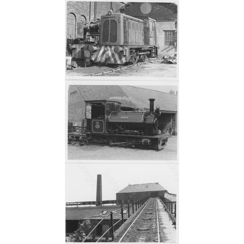 479 - Railway. Industrial. A good collection of approx. 485, mostly black and white, 3.25