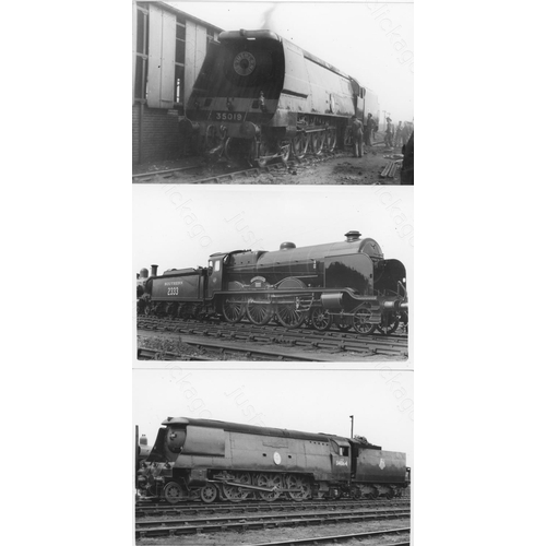 481 - Railway. B.R. Steam-ex GWR, ex Southern and BR Standards. A good assortment of approx. 330, black an... 