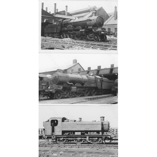 481 - Railway. B.R. Steam-ex GWR, ex Southern and BR Standards. A good assortment of approx. 330, black an... 