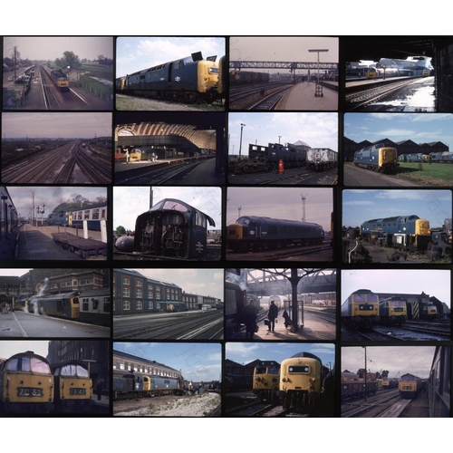 501 - Railway. Modern Traction. A small collection of approx. 60 x 35mm, colour slides, mainly on Agfa and... 