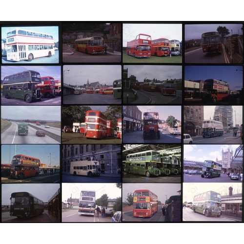 505 - U.K. Bus. A collection of approx. 210 x 35mm, colour slides, mainly on Agfa film stock. Part of the ... 