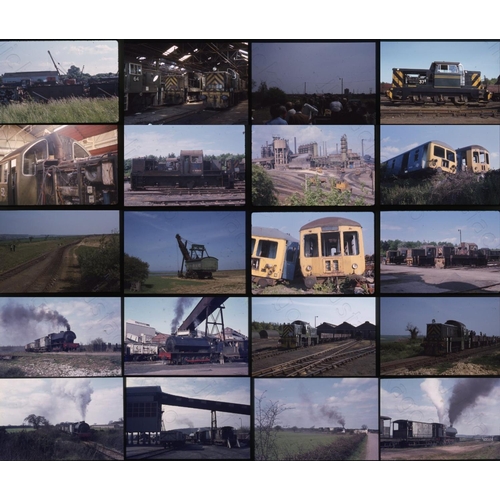 509 - Railway. Industrial. A collection of approx. 64 x 35mm, colour slides, on Agfa and Kodak film stock.... 