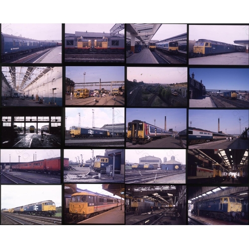 510 - Railway. Modern Traction. An assortment of approx. 260 x 35mm, colour slides, mainly on Agfa film st... 