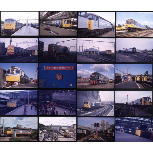 512 - Railway. Modern Traction. An assortment of approx. 235 x 35mm, colour slides, mainly on Agfa film st... 