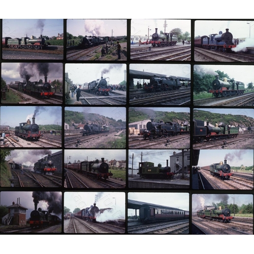 562 - Railway. Overseas Traction - IRELAND. A good collection of 52 x 35mm, Kodachrome colour slides. The ... 