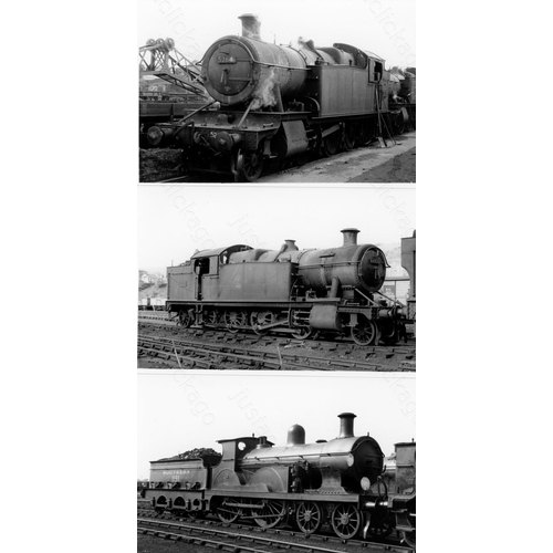 6 - Railway. B.R. Steam. A box of Approx. 700, black and white, postcard size prints. The prints feature...