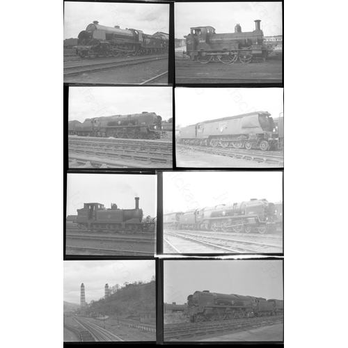 71 - Railway. B.R. Steam. A selection of approx. 42 x medium format, black and white, negatives. The nega... 