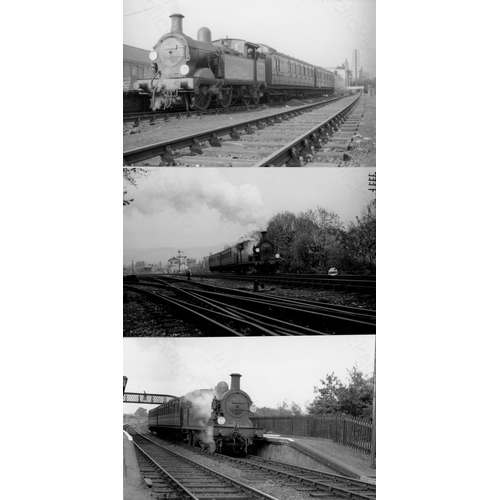 8 - Railway. B.R. Steam. A box of Approx. 750, black and white, postcard size prints. The prints feature... 