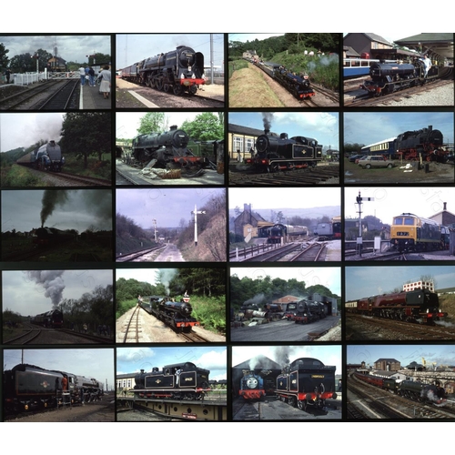 81 - Railway. Overseas Traction. A collection of approx. 700  x 35mm colour slides, mainly on Kodachrome ... 