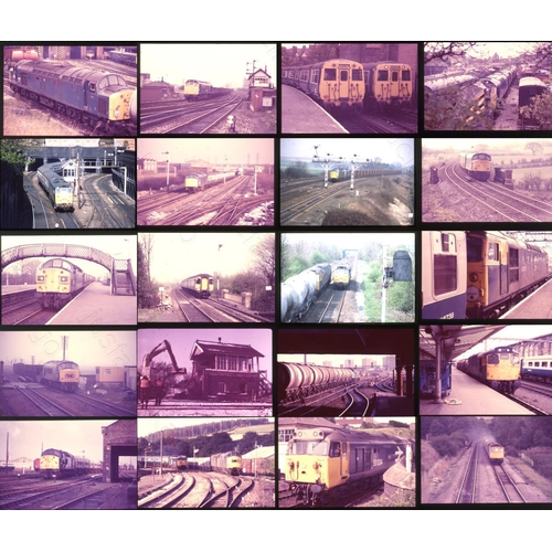 93 - Railway. Modern Traction. A small assortment of approx. 185 x 35mm colour slides mainly on Agfa film... 