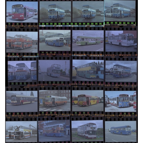 1 - U.K. Bus. A collection of approx. 100 x 35mm, individual, original colour negatives. The negatives f... 