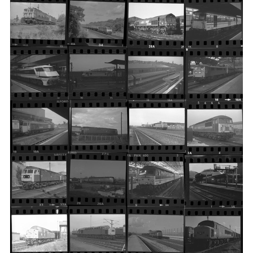 11 - Railway. Modern Traction. A selection of approx. 100, mainly  35mm, with a few medium format, indivi... 