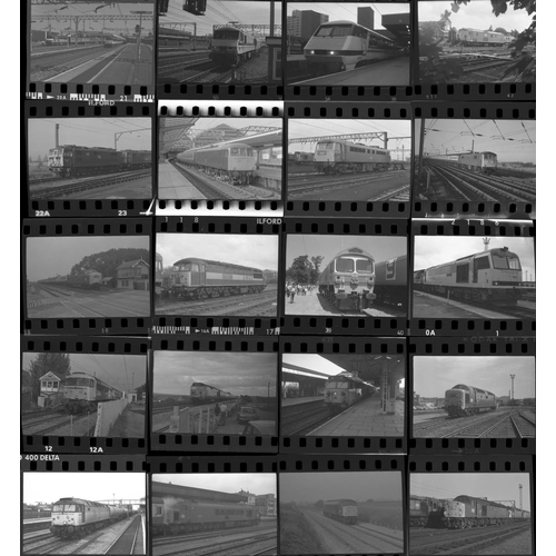 14 - Railway. Modern Traction. A selection of approx. 100, mainly  35mm, with a few medium format, indivi... 