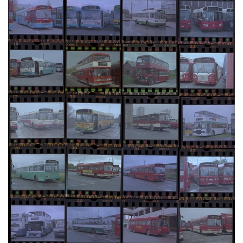 2 - U.K. Bus. A collection of approx. 100 x 35mm, individual, original colour negatives. The negatives f... 