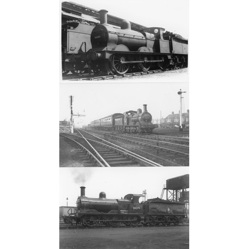 35 - Railway. B.R. Steam. A box of Approx. 650, black and white, postcard size prints. The prints are sli... 