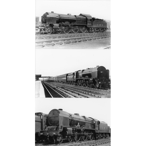 42 - Railway. B.R. Steam. A box of Approx. 750, black and white, postcard size prints. The prints are sli... 