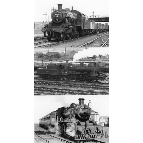 42 - Railway. B.R. Steam. A box of Approx. 750, black and white, postcard size prints. The prints are sli... 