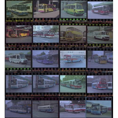 5 - U.K. Bus. A collection of approx. 100 x 35mm, individual, original colour negatives. The negatives f... 