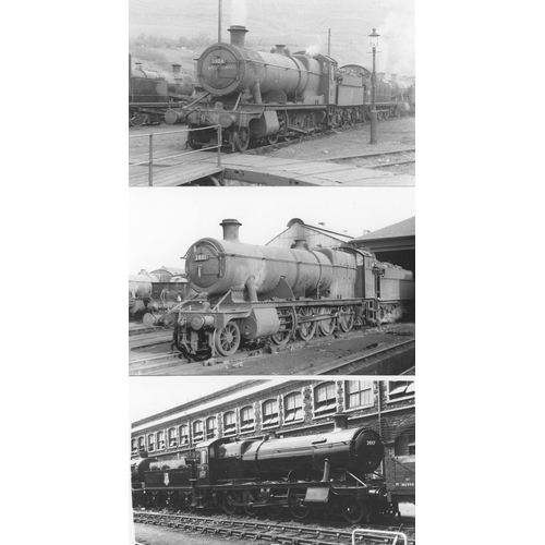 537 - Railway. B.R. Steam. A large box of approx. 1400, black and white, mostly, postcard size prints. The... 