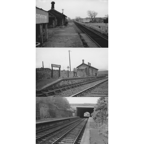 539 - Railway. Infrastructure. Approx. 100, black and white, postcard size prints. The digital copy prints... 