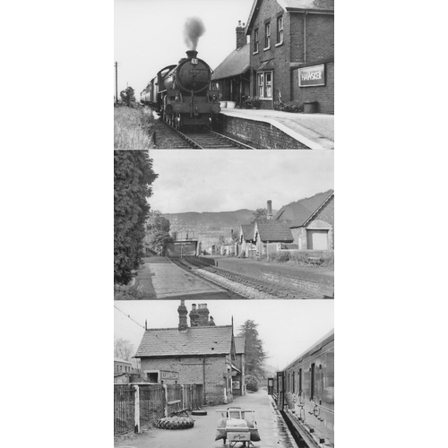 540 - Railway. Infrastructure. Approx. 100, black and white, postcard size prints. The digital copy prints... 