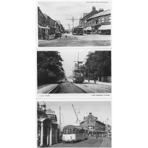 564 - A collection of approx. 200, colour and black and white, postcard size prints. The prints feature a ... 