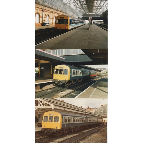 57 - Railway. Modern Traction. An assortment of approx. 300, colour and black and white prints, mainly po... 